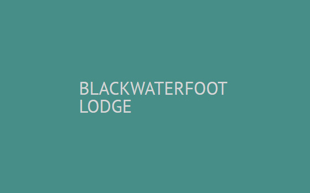 Blackwaterf﻿oot﻿ Lodge